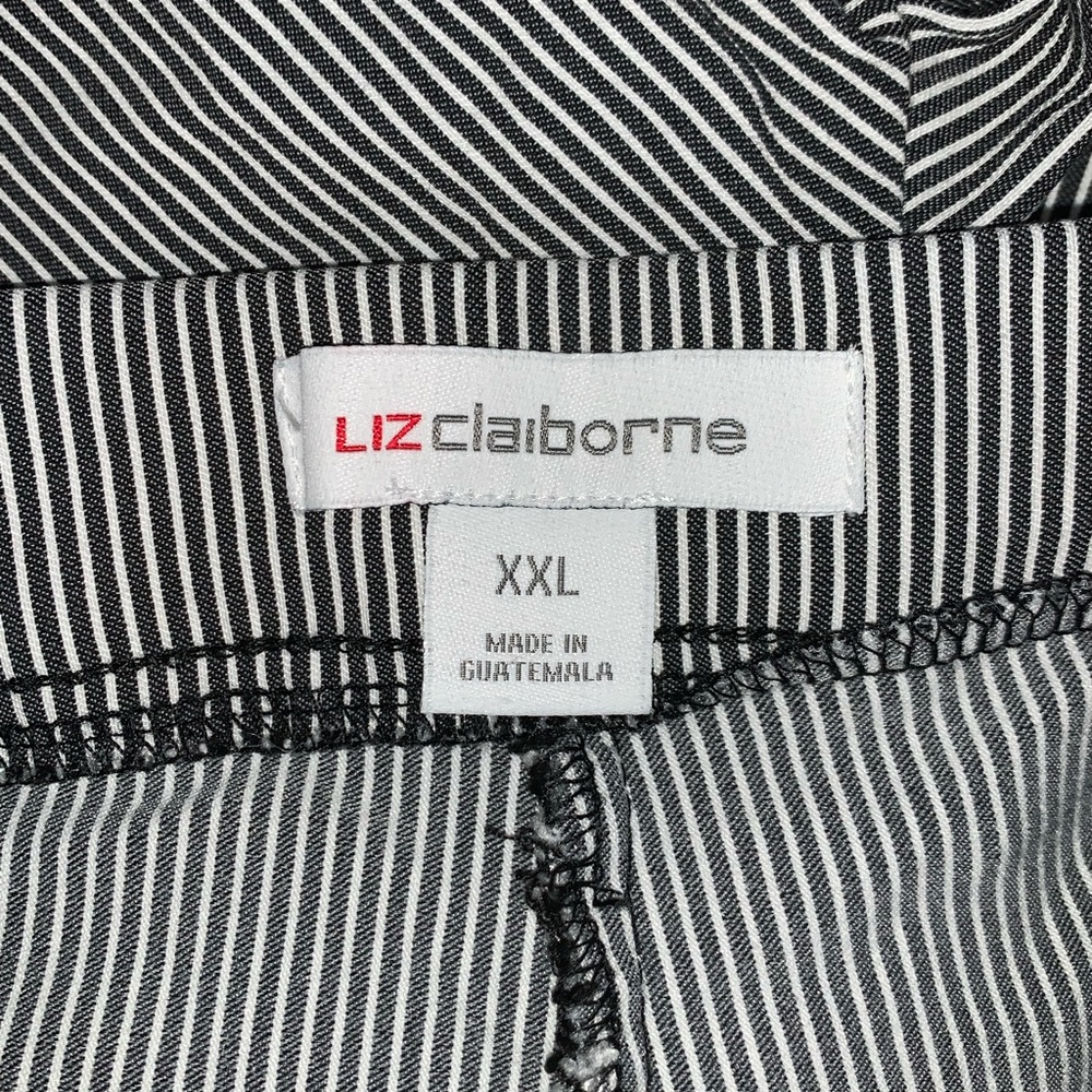 Liz Claiborne striped casual shorts size XXL - Picture 3 of 3